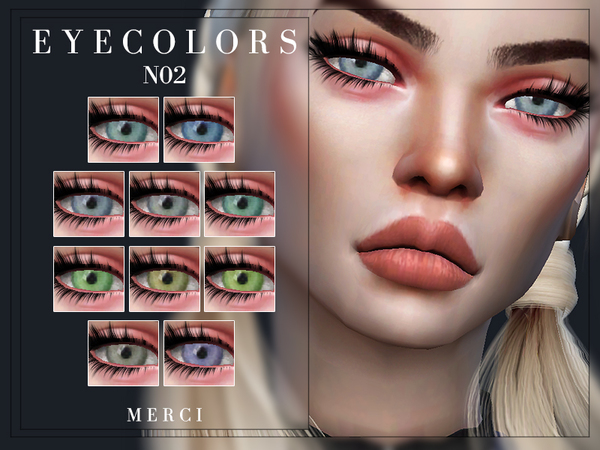 Sims 4 Eyecolors N02 by Merci at TSR