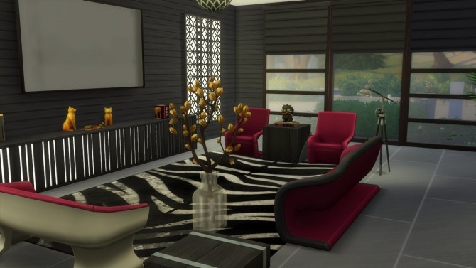 Sims 4 Architectural Modernity House by aramartir at Mod The Sims