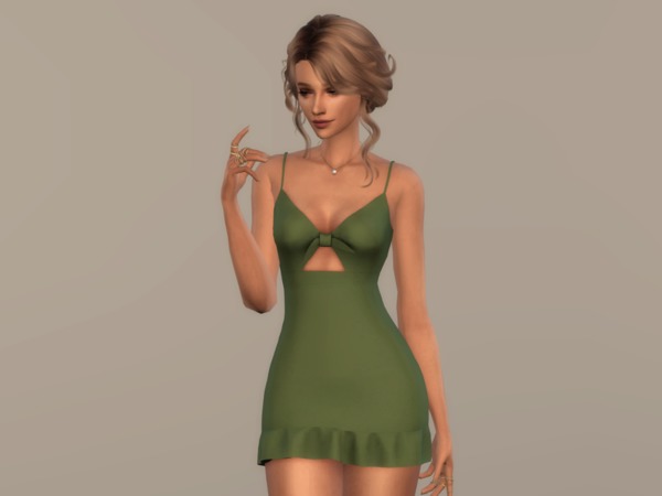 Sims 4 Emotion Dress by Christopher067 at TSR