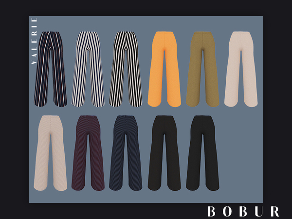 Sims 4 Valerie culottes by Bobur3 at TSR