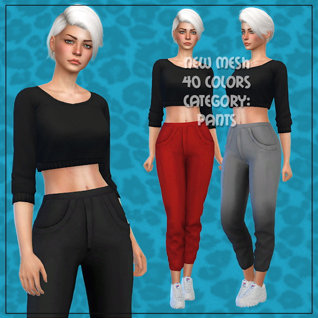 Sims 4 Pants 07 at All by Glaza