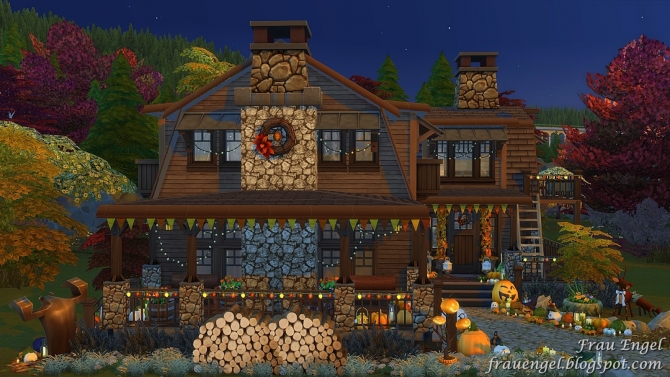 Autumn Paradise House At Frau Engel Sims 4 Updates