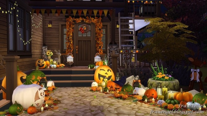 Sims 4 Autumn Paradise house at Frau Engel