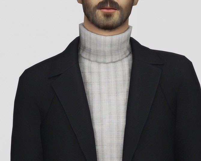 Sims 4 Autumn Coat Edit M (Sweater) at Rusty Nail