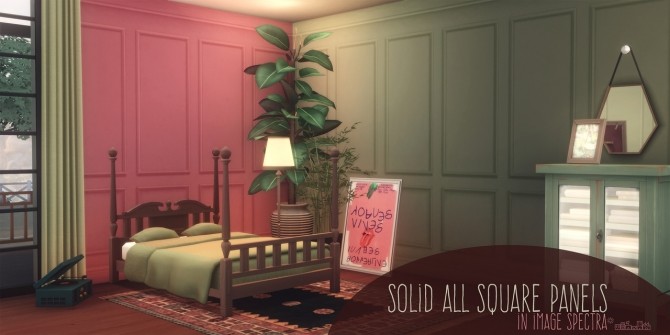 Sims 4 SOLID ALL SQUARE PANELS IN IMAGE SPECTRA at Picture Amoebae
