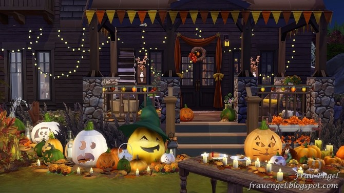 Sims 4 Autumn Paradise house at Frau Engel