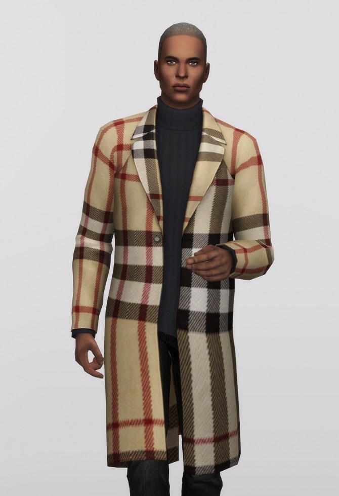 Sims 4 Autumn Coat Edit M (Sweater) at Rusty Nail