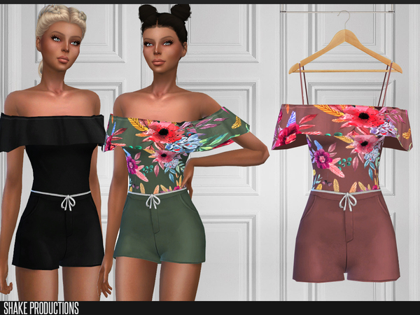 Sims 4 176 Jumpsuit by ShakeProductions at TSR