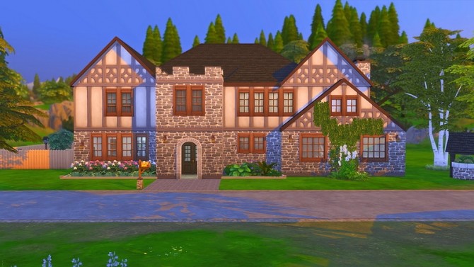 Sims 4 Blodwen house by Dyo at Sims 4 Fr