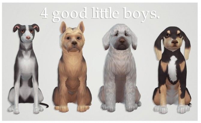 Sims 4 4 good little boys at cowplant pizza