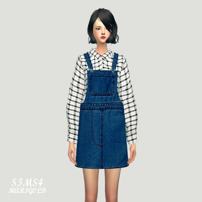 Sims 4 Suspender Skirt With Shirts at Marigold