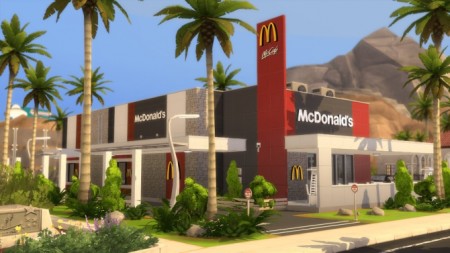 McDonald’s Restaurant #1 by Ansett4Sims at RomerJon17 Productions