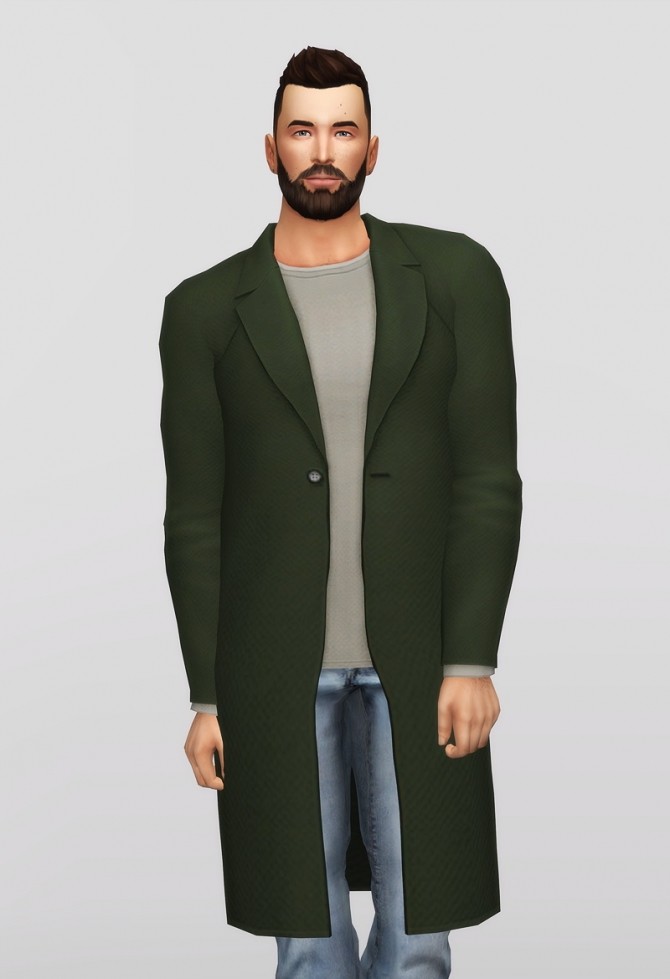 Sims 4 Autumn Coat Edit M (T Shirt) at Rusty Nail