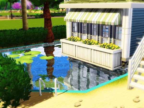 Sims 4 Vacation Home by MychQQQ at TSR