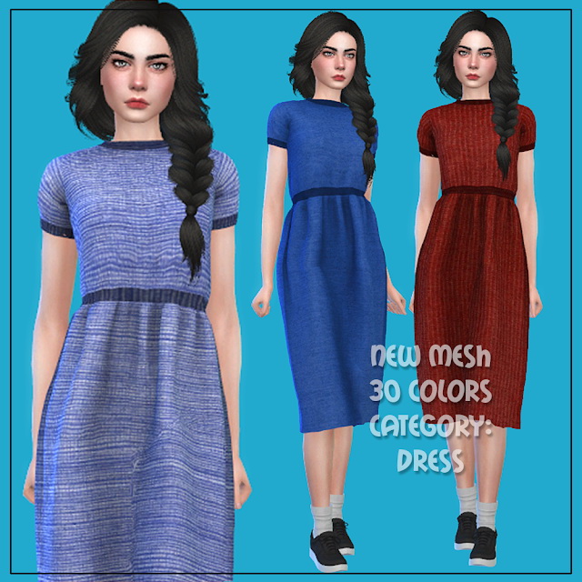 Sims 4 Dress 57 at All by Glaza