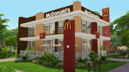 McDonald’s Restaurant #3 by Ansett4Sims at RomerJon17 Productions