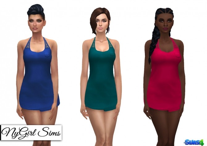 Sims 4 Racerback Night Shirt with Lace at NyGirl Sims