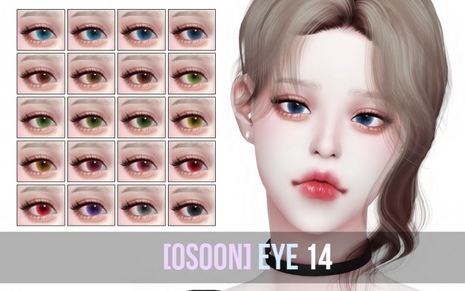 Sims 4 Eyes 14 at Osoon
