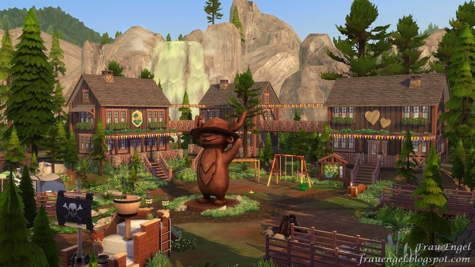 Scout Camp No CC at Frau Engel » Sims 4 Updates