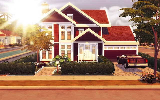 Sims 4 Barly Family House at MSQ Sims