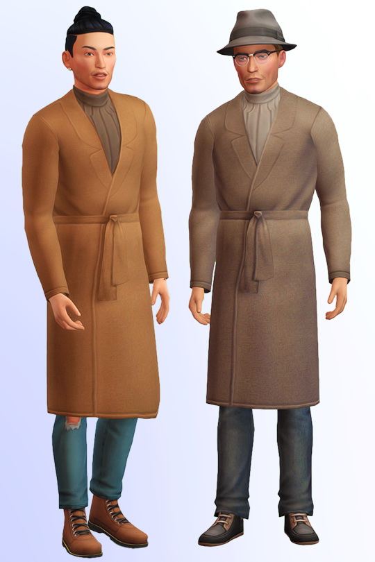 Sims 4 Mr. & Mrs. Fall two coats at Joliebean