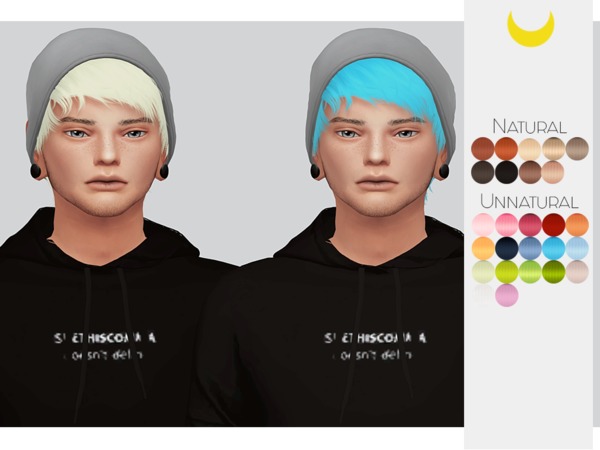 Sims 4 Hair Retexture Male 05 Stealthics Psycho by Kalewa a at TSR
