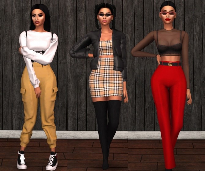Sims 4 BADDIES COLLECTION at FifthsCreations