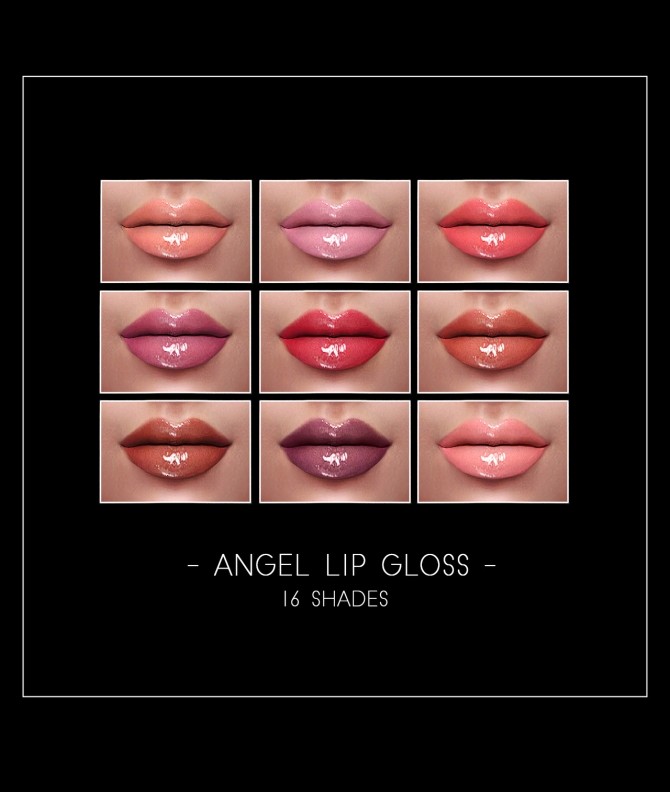 Sims 4 Angel Lip Gloss (P) at FROST SIMS 4