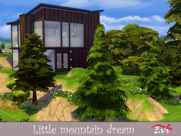 Sims 4 Little Mountain dream by evi at TSR