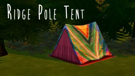 Ridge Pole Tent at Teanmoon