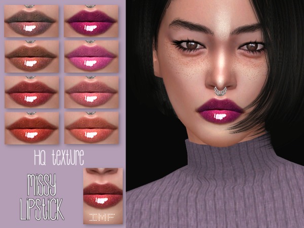 Sims 4 IMF Missy Lipstick N.135 by IzzieMcFire at TSR
