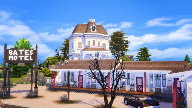 Sims 4 Bates Motel at Akai Sims – kaibellvert