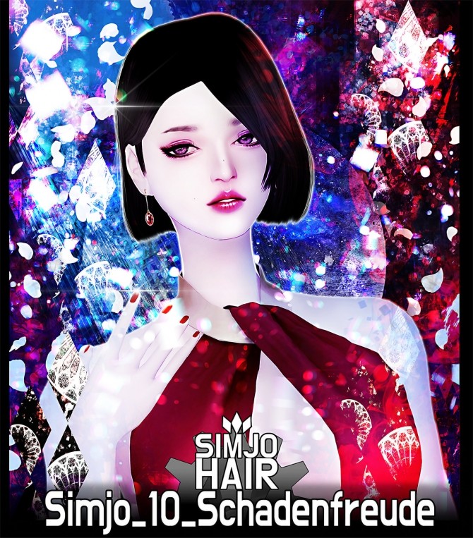 Sims 4 Hair 10 Schadenfreude at Kim Simjo