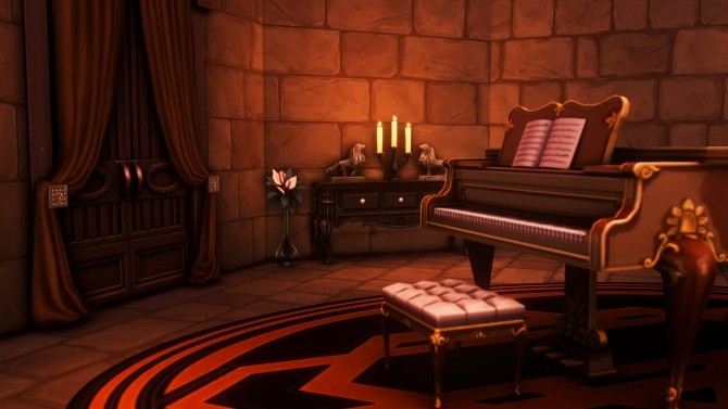 Sims 4 Dracula’s Corvin Castle at Miss Ruby Bird