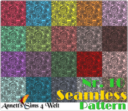 Seamless Patterns 7 – 11 at Annett’s Sims 4 Welt