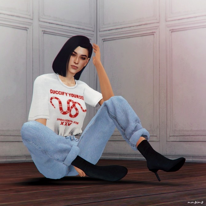 Sims 4 AF 30 Days Thigh high & Ankle Boots at MMSIMS