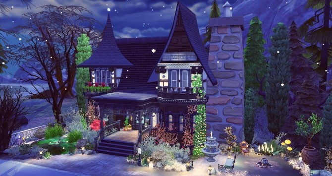 Sims 4 Sorcery house at Studio Sims Creation
