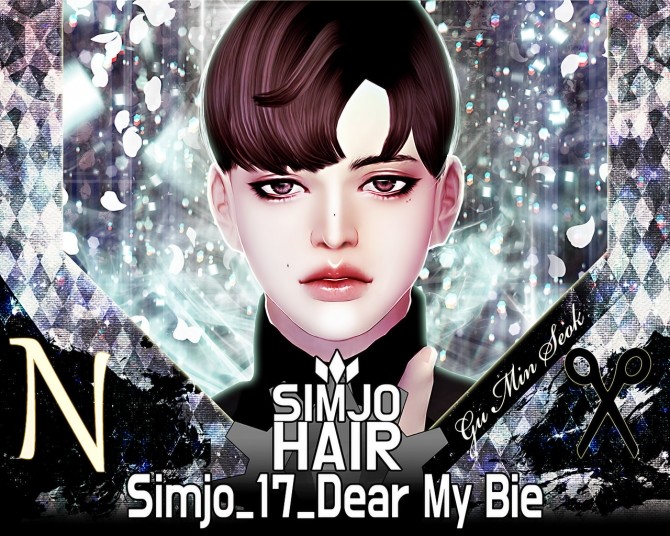 Sims 4 Hair 17 Dear My Bie at Kim Simjo