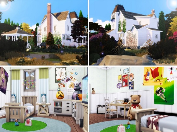 Sims 4 Beetlejuice House by MychQQQ at TSR