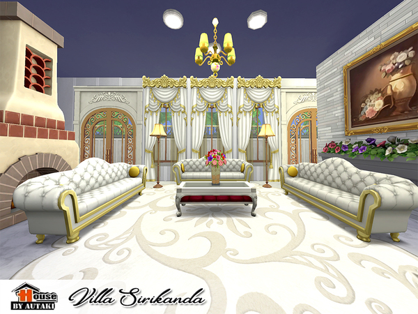 Sims 4 Villa Sirikanda NoCC by autaki at TSR