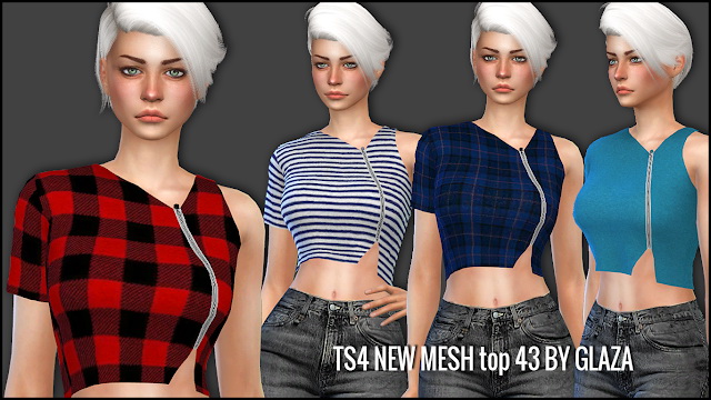 Sims 4 Top 43 at All by Glaza