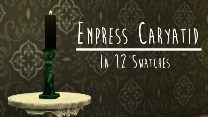 Sims 4 The Empress Caryatid at Teanmoon