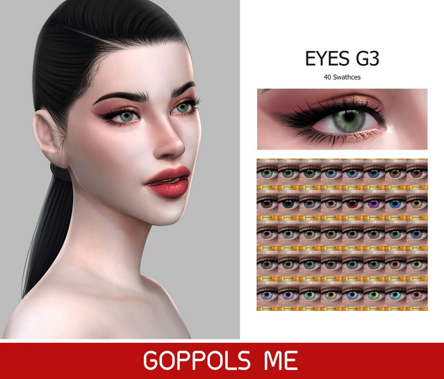 Sims 4 GPME Eyes G3 at GOPPOLS Me