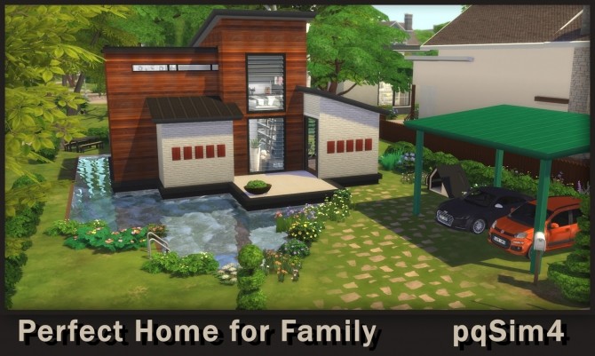 Sims 4 Perfect Home for Family at pqSims4