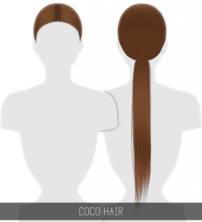 Sims 4 COCO HAIR at Simpliciaty