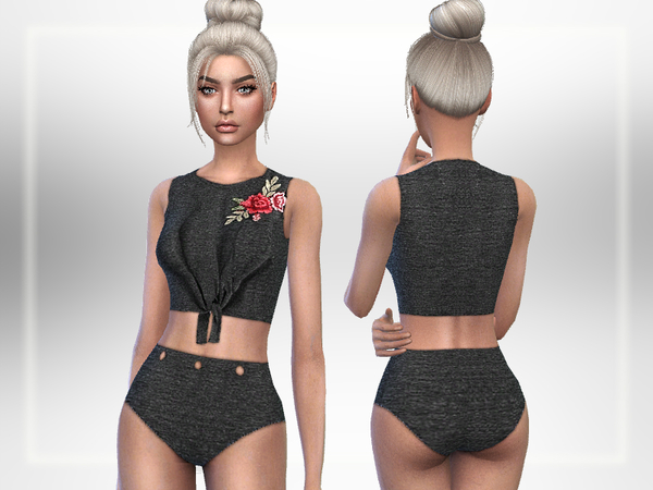 Sims 4 Rose set by Puresim at TSR