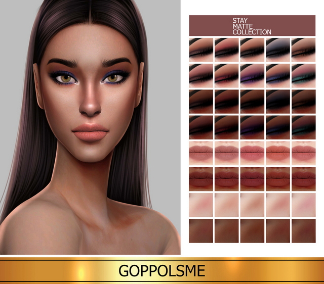 Sims 4 GPME GOLD Matte Collection (P) at GOPPOLS Me