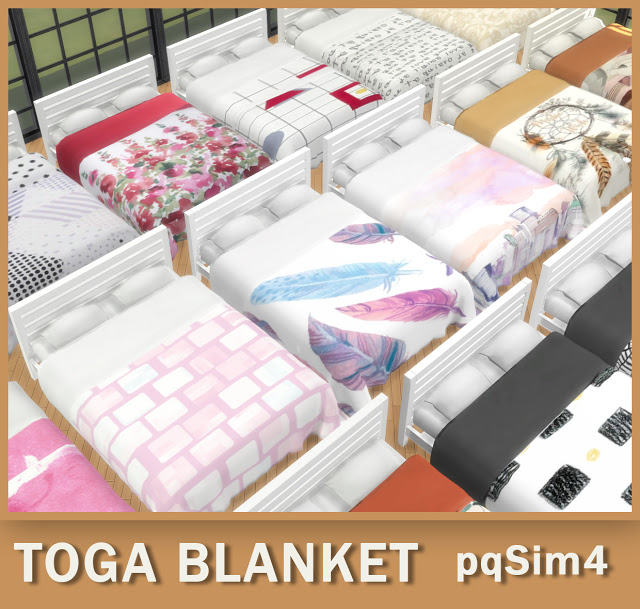 Sims 4 Toga Blanket at pqSims4