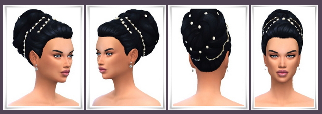Sims 4 6 Wedding Hairstyles at Birksches Sims Blog