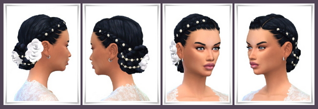 Sims 4 6 Wedding Hairstyles at Birksches Sims Blog